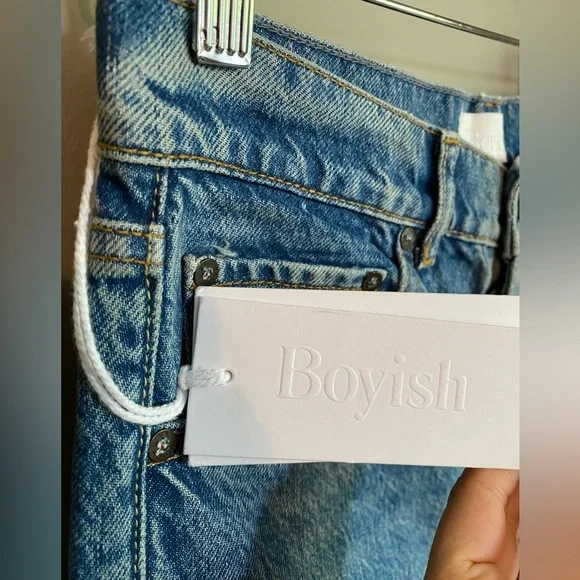 NWT Anthropologie Boyish “BILLY COUNTRY” Jeans Size 24 - Picture 6 of 16